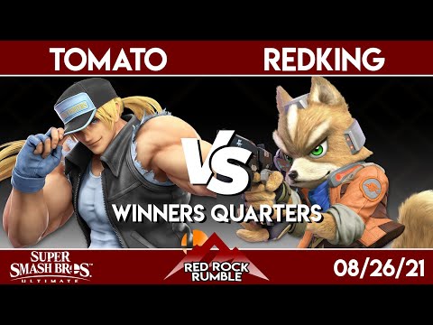 Red Rock Rumble #102 - Tomato (Terry) VS. RedKing (Fox) - Winners Quarters - Smash Ultimate
