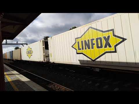 NR79, NR54 and NR2 freight and steel train