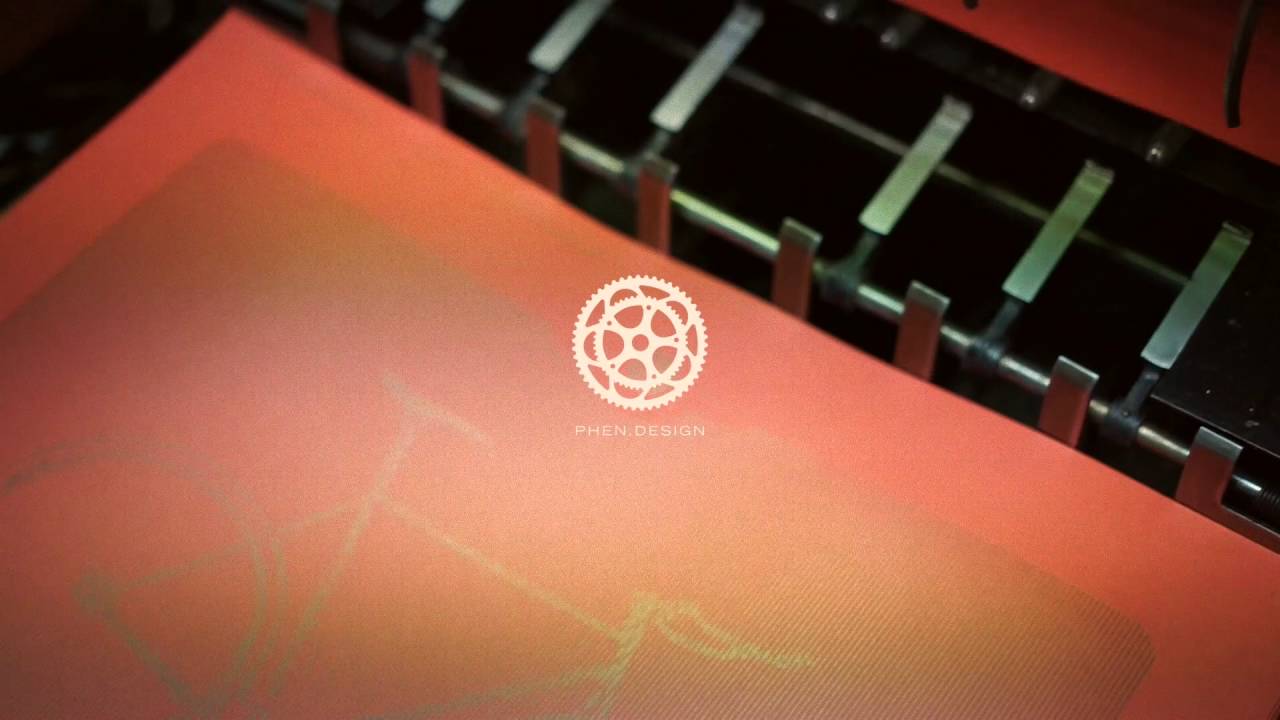 Fixed Gear X ray Letterpress Artcrank 2016