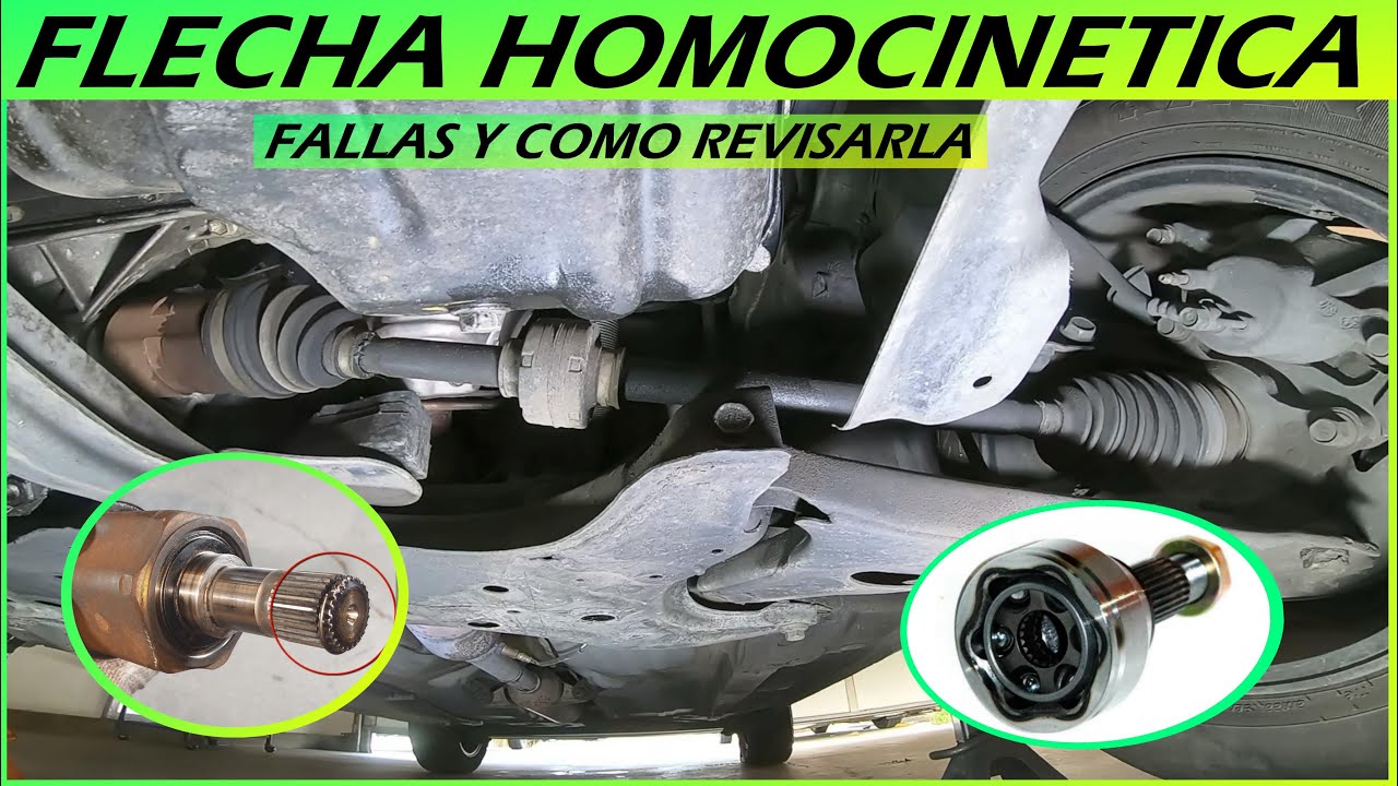 Fallas de la junta homocinetica y tips para revisarla facil