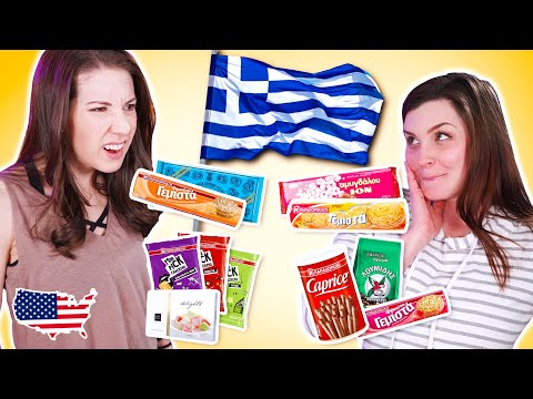 American Girls Fall in Love with Greek Sweets & Treats!