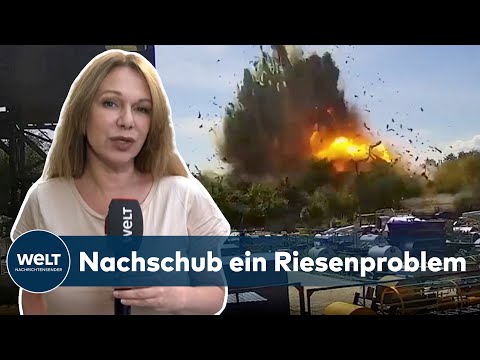 PUTINS KRIEG: Ukraine in der Klemme - "Hier wird langsam auch die Munition knapp" | WELT Analyse