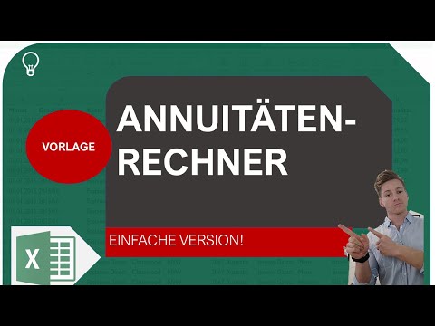 Create annuity calculators in Excel - easy version | Excelpedia