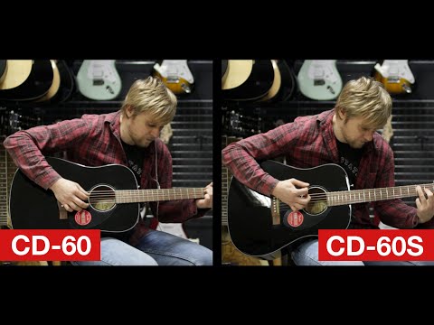Fender CD-60 vs Fender CD-60S 🎸 Guitar PARTY