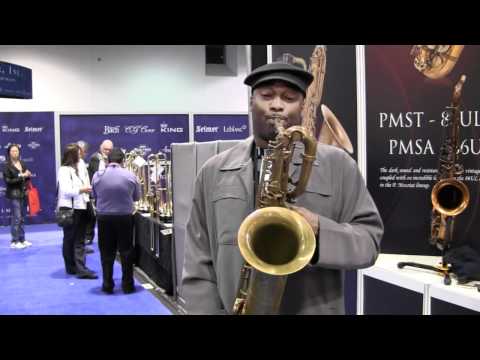 Hyson Music Presents James Carter for P. Mauriat PMB-300UL - NAMM 2012