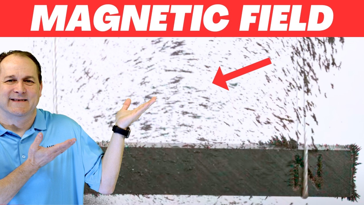 Magnetic Fields & Magnetic Forces in Slow Motion!