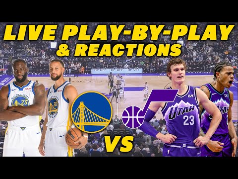 Utah Jazz vs Golden State Warriors | Live Play-By-Play & Reactions