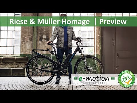 Riese & Müller Homage GT nuvinci - Vorstellung 2018 | Pedelec Preview, Vorschau