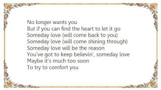 Glenn Medeiros - Someday Love Lyrics