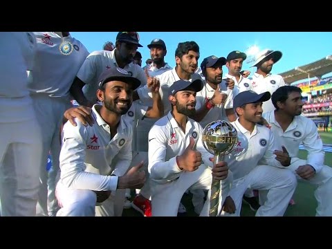 India awarded ICC Test Championship Mace