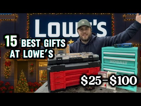 15 Best Lowe’s Gift Ideas for 2025 🎁 | Under $25, $50 & $100