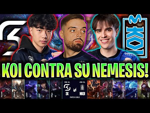 IBAI CASTEA A KOI CONTRA SU NEMESIS! 😱CAITLYN!🔥 - SK vs MKOI LEC VERSUS 2026 ESPAÑOL IBAI COSTREAM