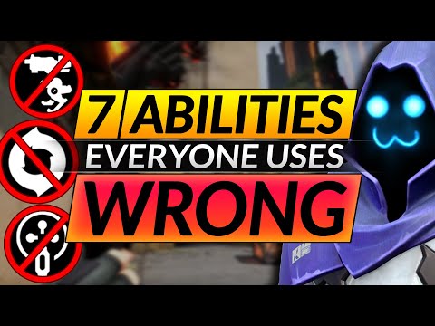 7 Abilities YOU STILL USE WRONG :( Biggest Mistakes in Valorant - Advanced Guide