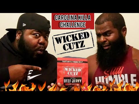 CAROLINA KILLA BEEF JERKY CHALLENGE!!!🔥🔥🔥WICKED...