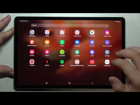 How to Manage Screen Locking Sound on SAMSUNG Galaxy Tab S7 FE - Sound Settings