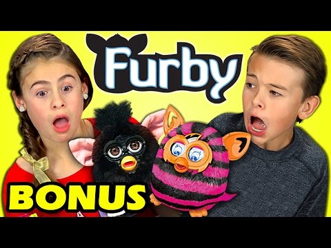 KIDS REACT TO FURBY (Bonus #143)