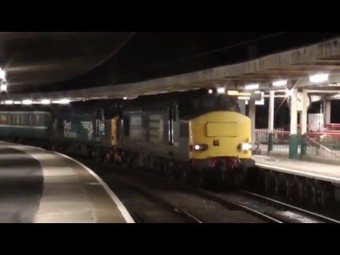 37259/37716 dit with 37423 5z43 Barrow - Carlisle Kingmoor, 12th February 2016