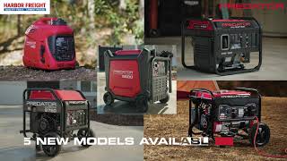 5 NEW Predator Generators | Harbor Freight
