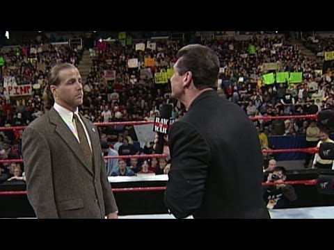 Mr. McMahon fires Shawn Michaels