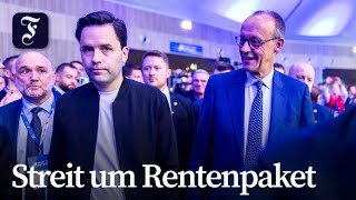 Merz ruft Junge Union zur Mäßigung auf