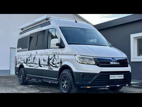 Original 4x4 MAN based camper van from Mercus