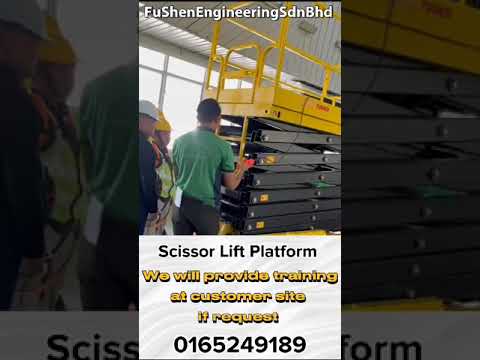 Fushen Scissor Lift Platform For Rental At Ipoh,Perak