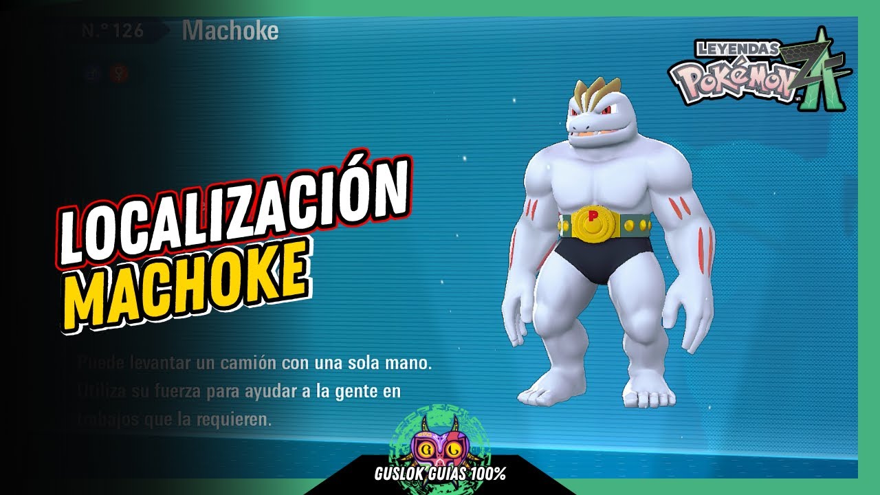 UBICACIÓN de MACHOKE | GUÍA 100% | 💯Leyendas Pokemon: Z-A🏆 UBICACIÓN de MACHOKE | GUÍA 100% | 💯Leyendas Pokemon: Z-A🏆