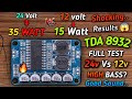 Extreme Test Of My TDA 8932 Class D Amplifier.. | Tda 8932 Amplifier Circuit Test 24 Volt Vs 24 Volt