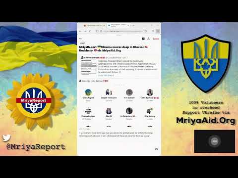 MriyaReport 3 OCT Russia Invades Ukraine Twitter Space Rebroadcast.