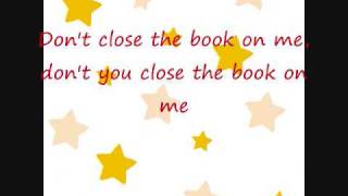 Don't Close The Book-Honor Society (Full Song HQ) with Lyrics On Screen