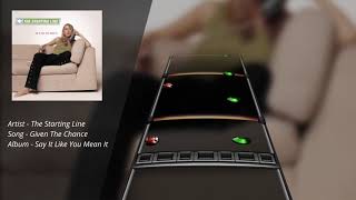 The Starting Line - Given The Chance (Drum Chart)