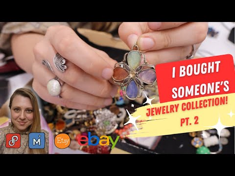 HUGE Jewelry Collection Haul Part 2 | Gucci, Panetta, Crown Trifari, Sterling, Black Hills Gold !