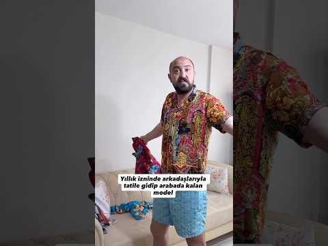 Yıllık izinde arkadaşlarıyla tatile gidip arabada kalan model - Oğuzhan Alpdoğan