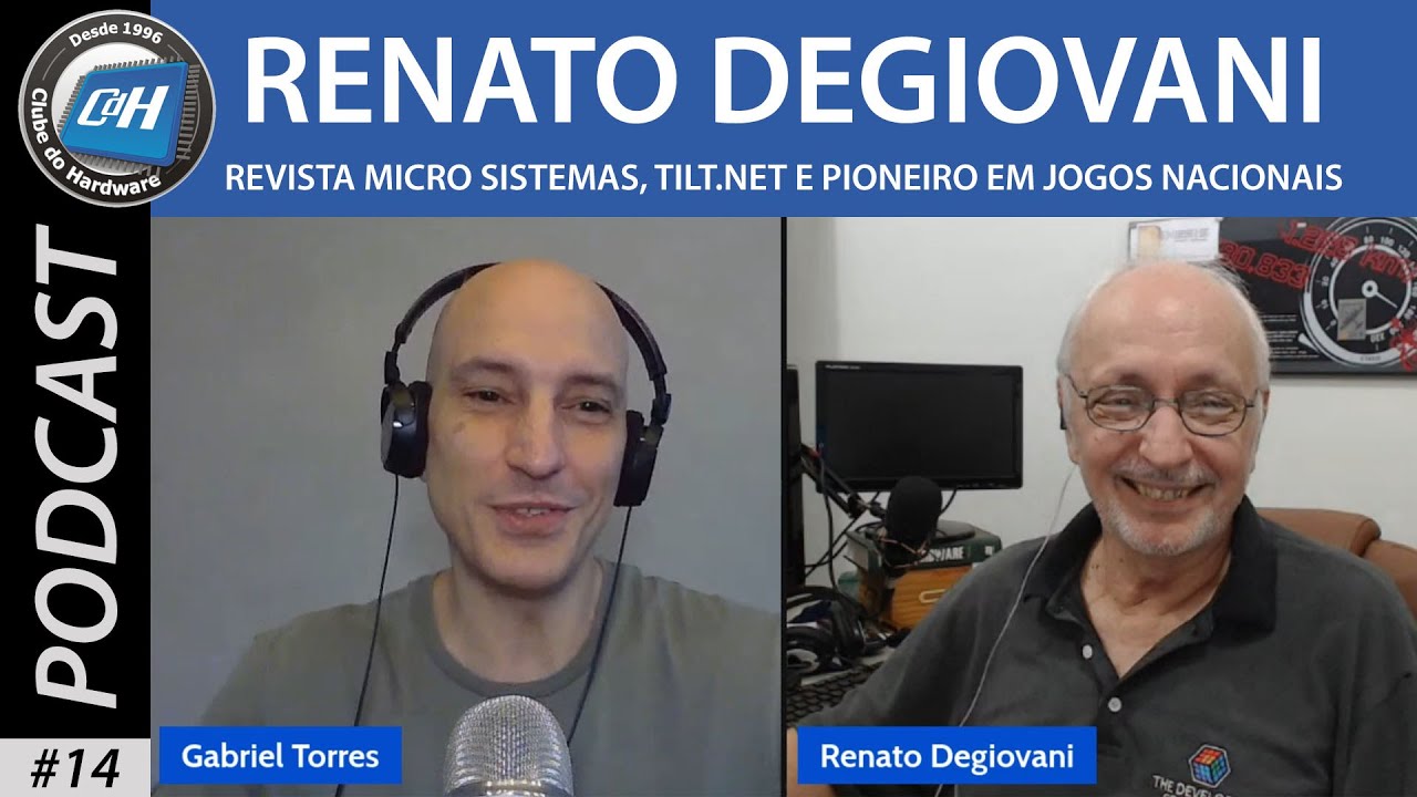 Podcast CdH 14: Renato Degiovani (precursor de jogos nacionais)