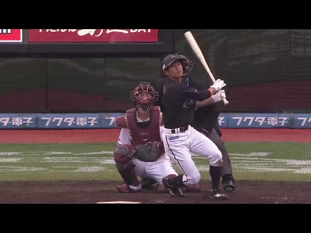 【9回表】マリーンズ・荻野貴 勝ち越しのソロホームランを放つ!! 2021/5/2 E-M