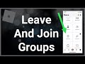 How To Join Or Leave Groups On Roblox