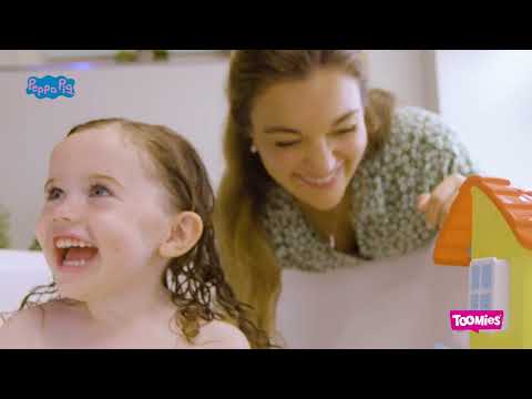 Іграшки для ванни Будиночок Пеппи Toomies Tomy / Peppa s House Bath Playset Toomies (з браком) - фото 1 - id-p2741767151