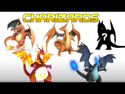 Pokemon: CHARIZARD Forms & Evolutions (Mega Charizard X & Y, Gigantamax, Detective Pikachu)