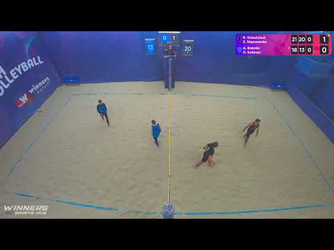 23:20 R. Voloshchuk / S. Stepanenko - A. Bakotin / D. Safonov 26.10.2022 | Winners Beach Volleyball