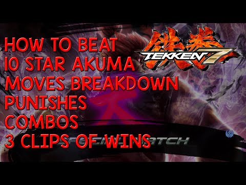 Beginners Guide on How To Beat Akuma 10 Star Moves Breakdown Tips Combos and Proof.