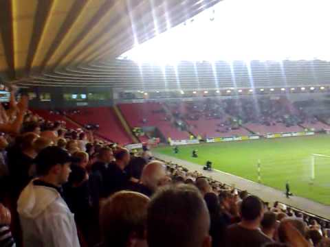Darlington away, Carling cup 10 08 2009
