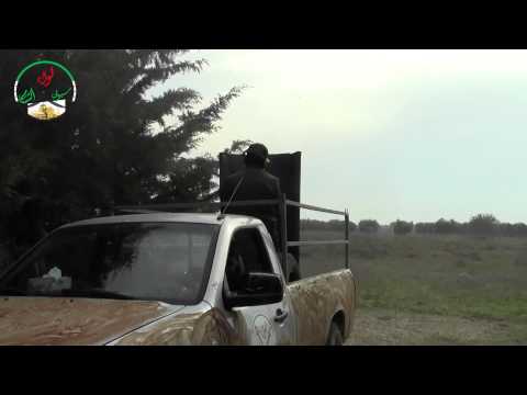 استهداف الطيران المروحي في محيط مطار منغ العسكري من قبل لواء سيوف الشام