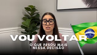 Em paz com a decisão: Por que escolhi deixar os Estados Unidos e voltar ao Brasil 🇧🇷 