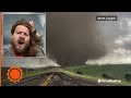 LIVE in front of a HUGE tornado in Alberta, Canada! | AccuWeather