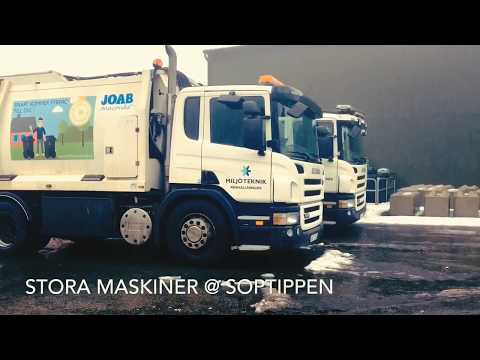 ANGELSKOG - Stora maskiner på soptippen (Film för Tor H) - Ronneby - 2019-02-07 (iPhone SE)-BLEKINGE