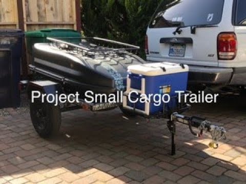 Project Small Light Weight Cargo Trailer to pull behind Touring Motorcycle