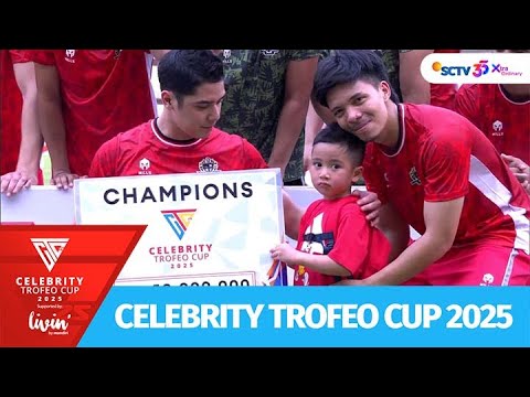 Full Gemash! Cipung, Al dan Atta Foto Bareng Beserta Giant Check! | Celebrity Trofeo Cup 2025