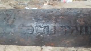 #4 Metallic Tube use by JIA during WW2 as air Vent #treasurehunting  #treasuresearch #treasurehunt