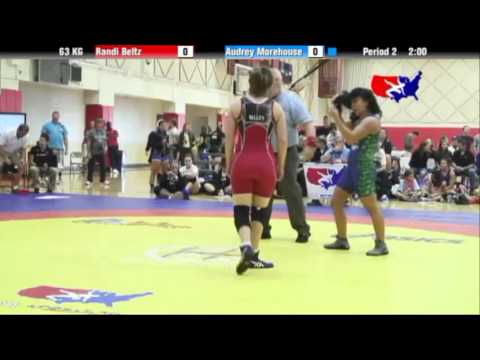WM 63 KG - Randi Beltz (MVC) vs. Audrey Morehouse (Gator)