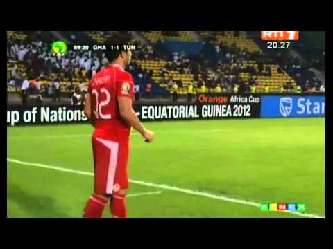Orange Africa Cup Of Nations 2012 - Ghana vs Tunisia 2-1 All Goals & Full Highlights